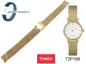 Bransoleta do zegarka Timex T2P168 w kolorze złotym