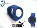 Pasek plus koperta do PUMA PU911091009 w kolorze niebieskim z szarym paskiem