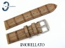 Pasek MORELLATO MODIGLIANI 22 mm skórzany jasny brąz