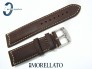 Pasek MORELLATO CEZANNE 20 mm ciemny brąz skórzany