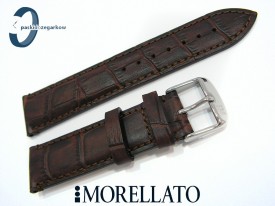 Pasek MORELLATO MODIGLIANI 18 mm skórzany ciemny brąz