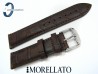 Pasek MORELLATO MODIGLIANI 18 mm skórzany ciemny brąz