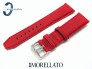 Pasek MORELLATO SOCCER skórzany wodoodporny czerwony