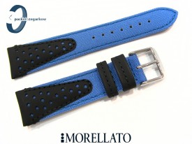 Pasek MORELLATO VOLLEY CORDURA skórzano-materiałowy wodoodporny