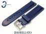 Pasek MORELLATO MARINER gumowy, niebieski