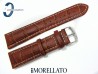 Pasek MORELLATO PLUS skórzany średni brąz