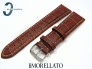 Pasek MORELLATO PLUS skórzany średni brąz