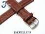 Pasek MORELLATO PLUS skórzany średni brąz
