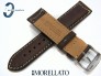 Pasek MORELLATO PLUS 22 mm skórzany ciemny brąz