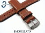 Pasek MORELLATO RAFFAELO skórzany, brązowy
