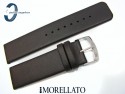 Pasek MORELLATO LARGE NAPPA 20 mm, skórzany, czarny