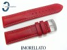 Pasek MORELLATO skórzany czerwony