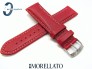 Pasek MORELLATO skórzany czerwony
