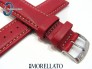 Pasek MORELLATO skórzany czerwony
