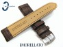 Pasek MORELLATO LARICE brązowy skórzany