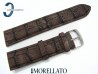 Pasek MORELLATO LARICE brązowy skórzany