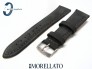 Pasek MORELLATO MELOGRANO czarny skórzany
