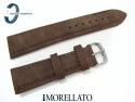 Pasek MORELLATO MELOGRANO 18 mm brązowy skórzany