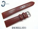 Pasek MORELLATO SYDNEY 18 mm skórzany brązowy 