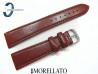 Pasek MORELLATO SYDNEY skórzany brązowy 