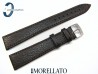 Pasek MORELLATO DUBLINO XL 18 mm ciemny brąz skórzany