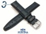 Pasek Festina F16872 skórzany granatowy 21 mm