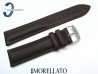 Pasek MORELLATO MUSA ciemny brąz skórzany