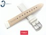 Pasek Timex T2P164 skórzany biały perłowy 18 mm
