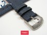 Pasek Timex T2P171 skórzany granatowy 18 mm