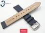 Pasek Timex T2P171 skórzany granatowy 18 mm