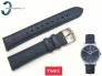 Pasek Timex T2P171 skórzany granatowy 18 mm