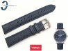 Pasek Timex T2P171 skórzany granatowy 18 mm