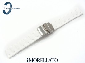 Pasek MORELLATO ISEO silikonowy biały