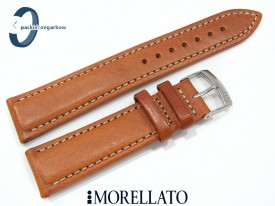 Pasek MORELLATO VOYAGER skórzany jasny brąz 