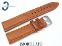 Pasek MORELLATO VOYAGER skórzany jasny brąz 20 mm