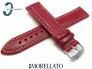 Pasek MORELLATO VOYAGER skórzany czerwony 