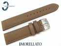 Pasek MORELLATO DELTA skórzany 20 mm brązowy gliniany 