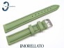 Pasek MORELLATO MUSA zielony skórzany