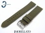 Pasek MORELLATO CORDURA materiałowo-skórzany zielony 