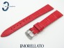 Pasek MORELLATO AUGUSTA skórzany czerwony 