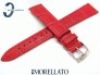 Pasek MORELLATO AUGUSTA skórzany czerwony 