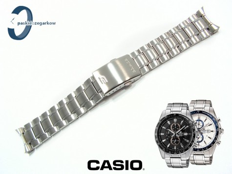Bransoleta Casio EF-547D stalowa