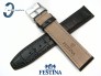 Pasek Festina F20201 czarny skórzany 21 mm