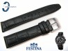Pasek Festina F20201 czarny skórzany 21 mm