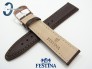Pasek Festina F16863 skórzany brązowy 21 mm