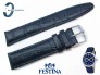 Pasek Festina F16781 skórzany granatowy 21 mm