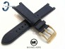 Pasek Michael Kors do modelu MK2280 granatowy skórzany