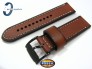 Pasek Fossil FS5234 skórzany brązowy 24 mm