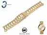 Bransoleta Michael Kors MK3179 stalowa w kolorze złotym