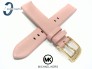 Pasek do zegarka Michael Korsk MK2659 skórzany różowy 16 mm